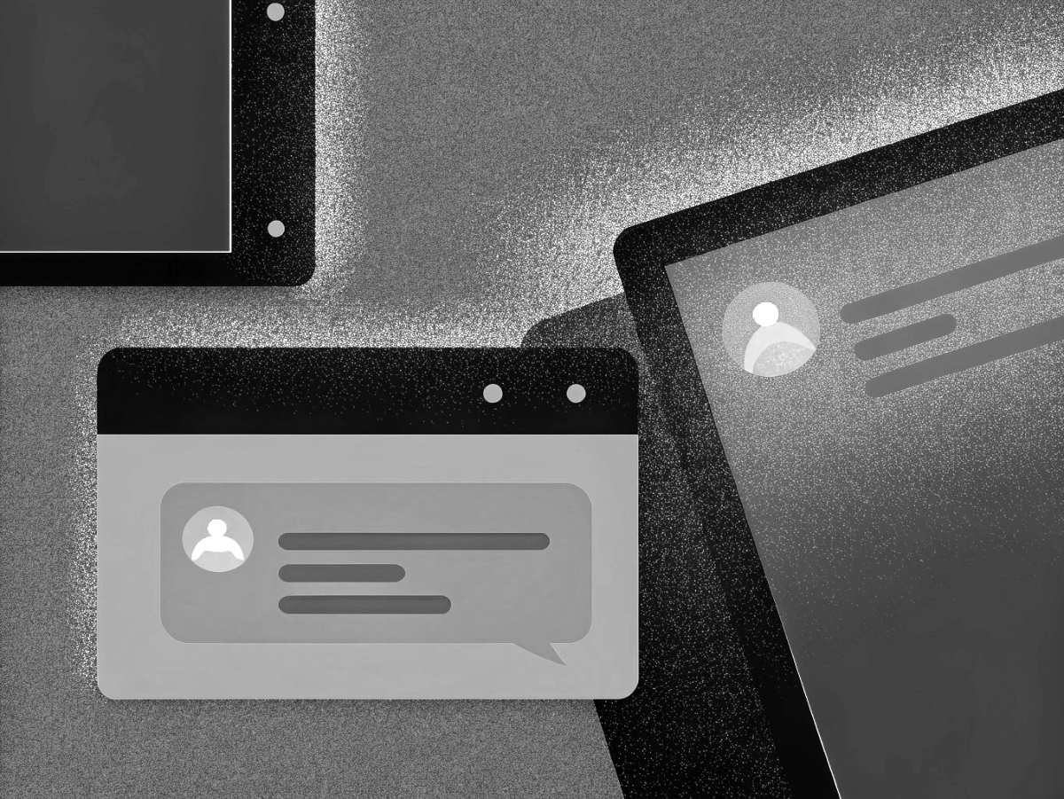 A computer screen showing a dashboard of user metrics and KPIs.